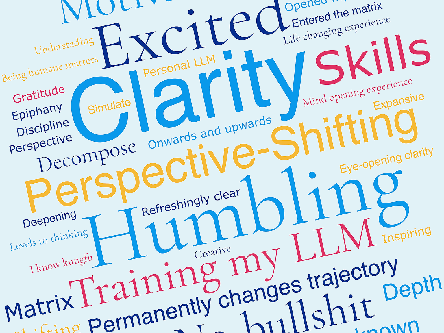 Cohort #1 students' summary of their overall experience with the course